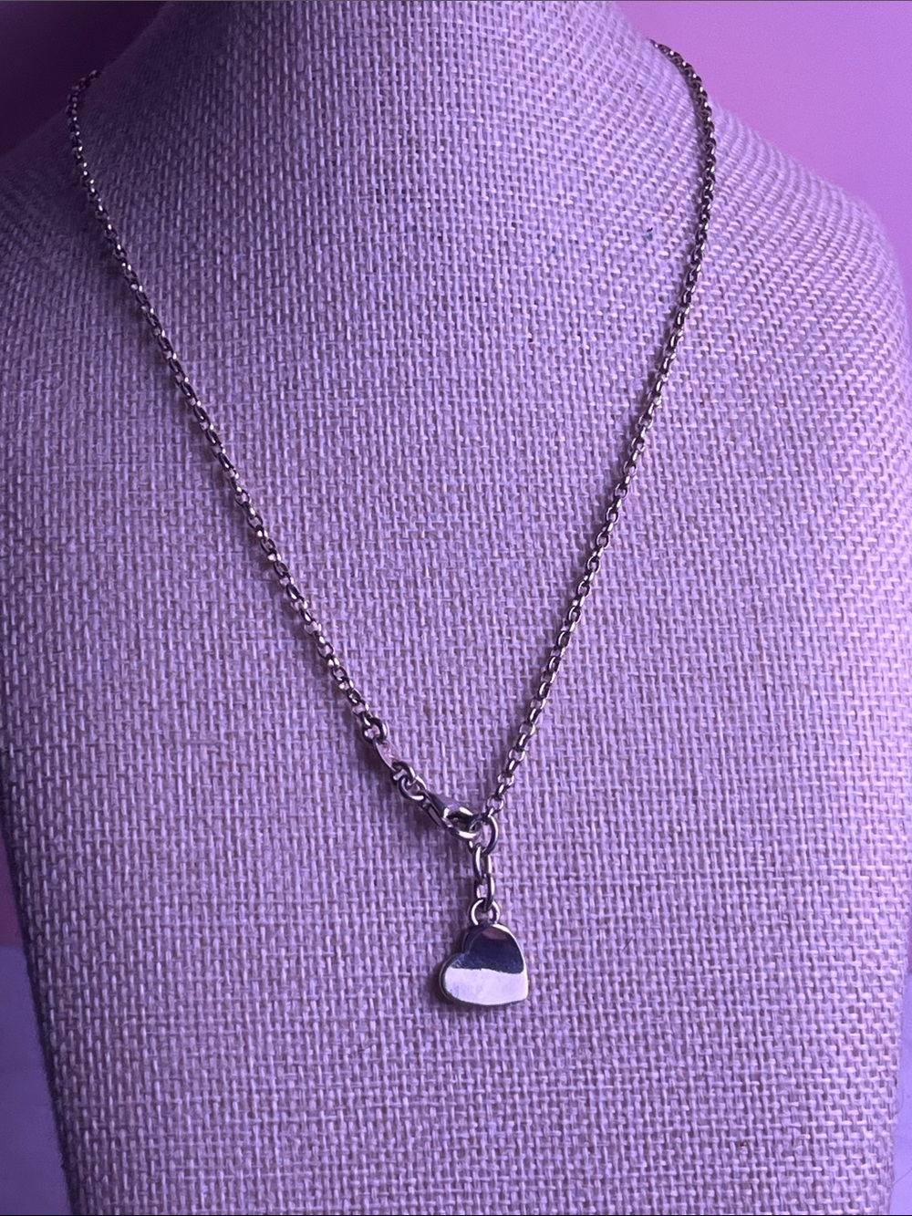 Sterling Silver 925 Italy Beaded Toggle Necklace - Picture 2 of 7
